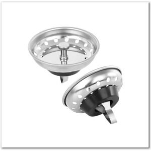 PCS Kitchen Sink Strainer Stopper 2 in 1