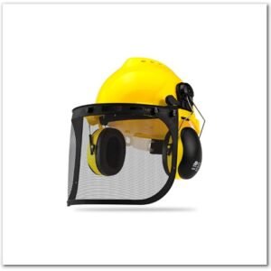 Forestry Safety Helmet with Yellow Color
