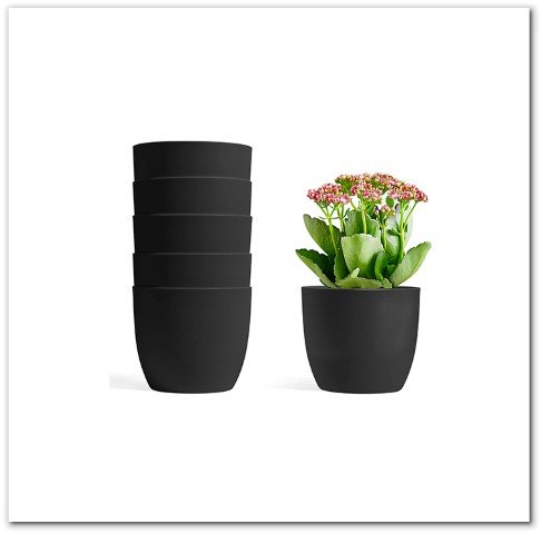 Self Watering Planters Plastic Plant Pot
