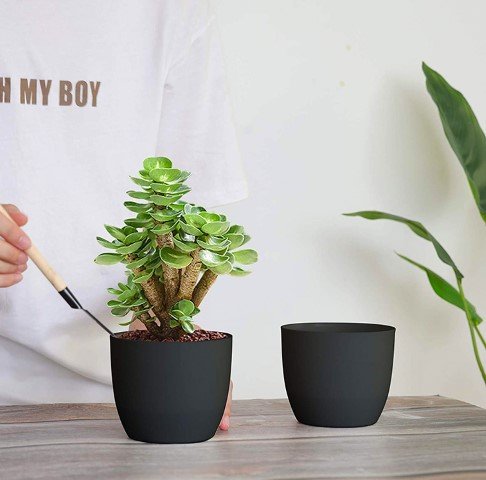 Self Watering Planters Plastic Plant Pot - Image 3