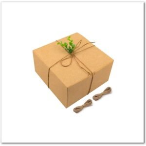 Brown Gift Boxes Kraft Boxes Paper Gift Cardboard