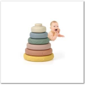 Nesting Circle Toy Soft Building Rings