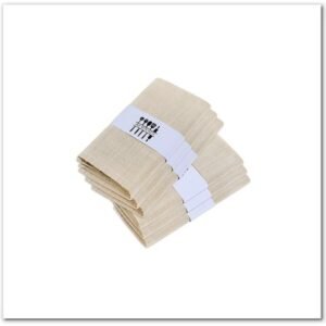 Natural Washable Cotton Linen Napkin Set