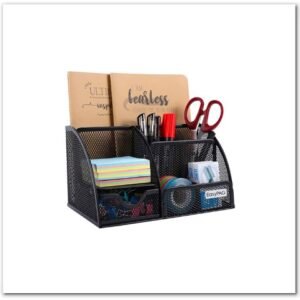 Desk Organizer Caddy with 6 Compartments