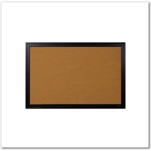 Quartet Corkboard, Framed Bulletin Board