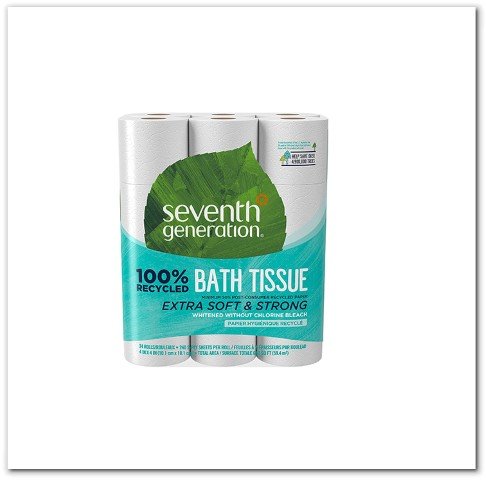 Seventh Generation White Toilet Paper