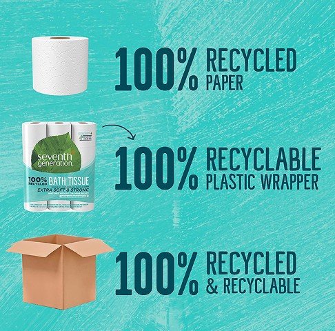 Seventh Generation White Toilet Paper - Image 2