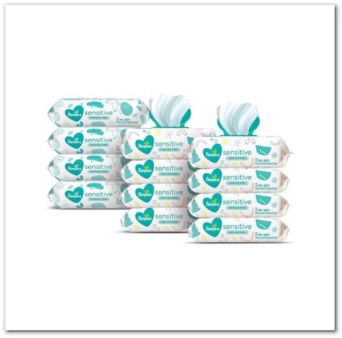 Pampers Sensitive Water Based Baby Wipes